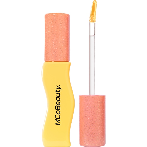 MCoBeauty Golden Glow Lip Oil Gold Shimmer each