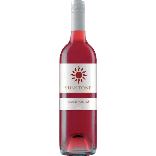 Sunstone Luscious Fruity Sweet Red 750ml