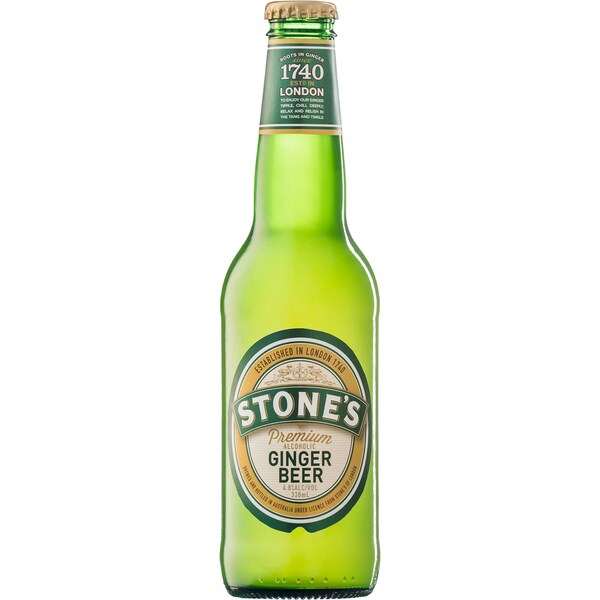 Stone's Ginger Beer Bottle 330ml Single