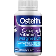 Ostelin Calcium & Vitamin D3 + Magnesium Tablets