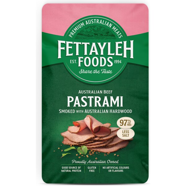 Fettayleh Foods Beef Pastrami 150g
