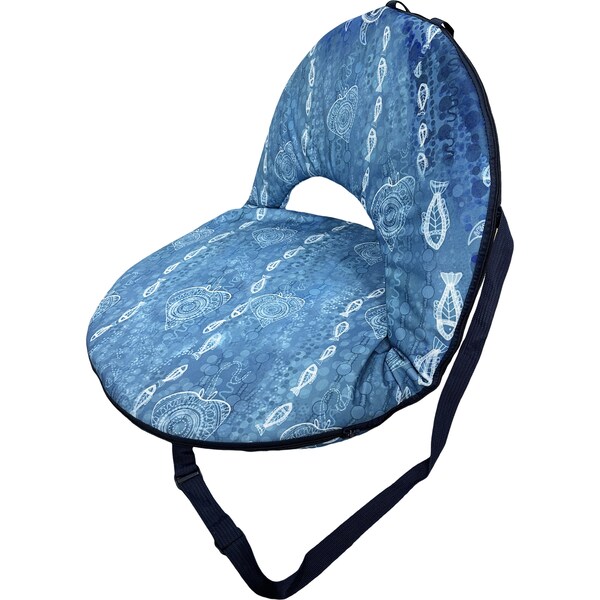 Bobbi Lockyer Recliner Chair Blue Water each