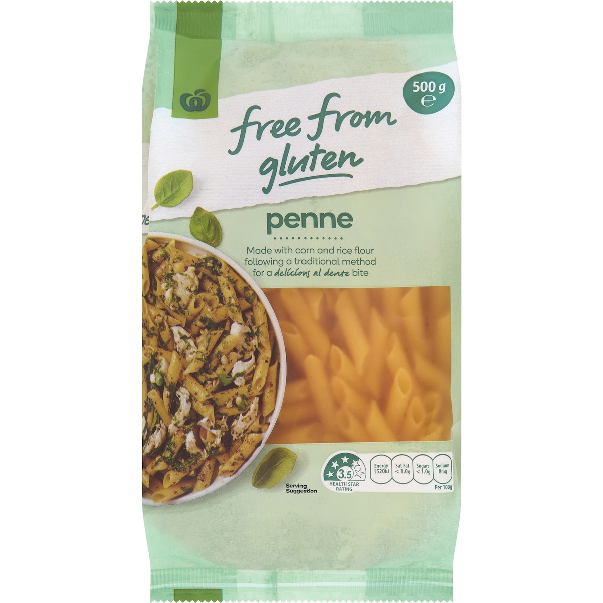 Free From Gluten Penne Pasta 500g product image