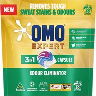 OMO Expert OdourEliminator Laundry Liquid Capsules Detergent