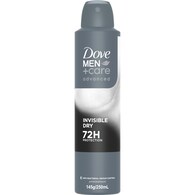 Dove Men+Care Advanced 72hr Deodorant Aerosol Invisible Dry