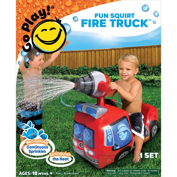 Go Play! Fun Squirt Fire Truck each