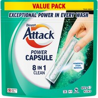 Biozet Attack Power Capsule 8-In-1 Clean Value
