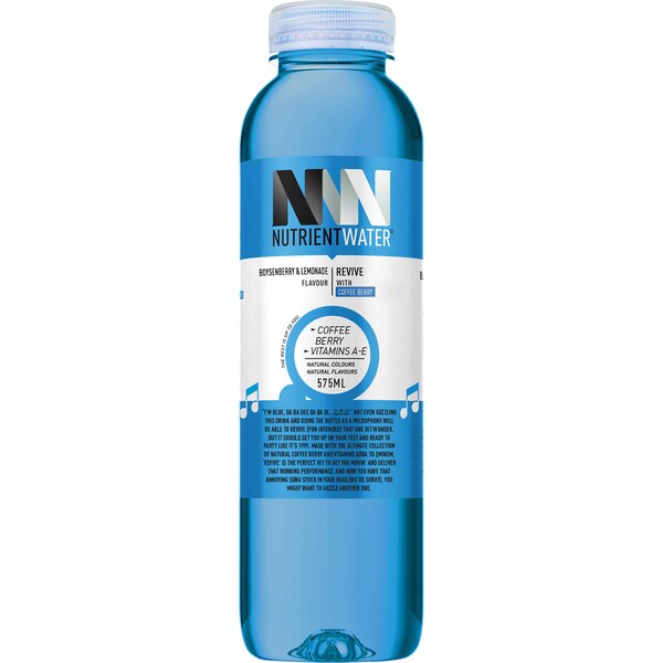 Nutrient Water Revive Boysenberry & Lemonade Flavour 575mL