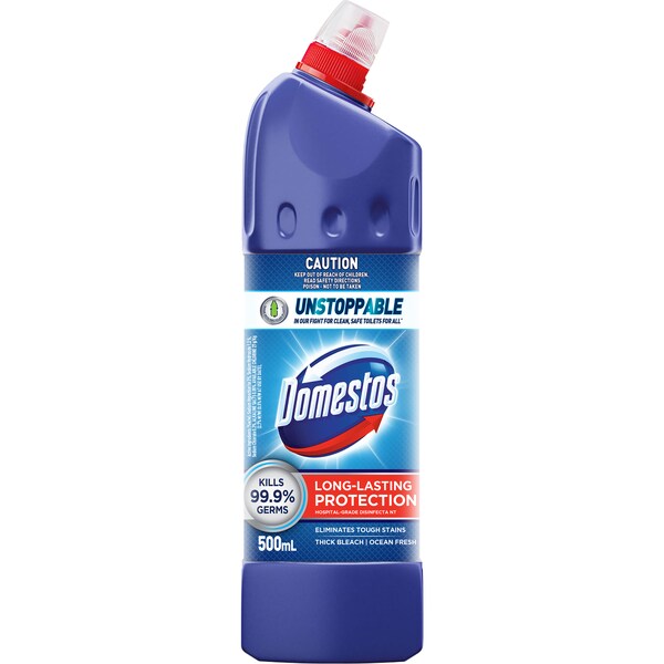Domestos Toilet Bleach Ocean Fresh 500mL
