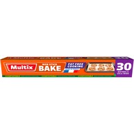 Multix Non Stick Baking Paper Roll 30 Metres x 30cm Wide