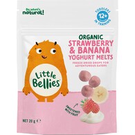 Little Bellies Yoghurt Melts Strawberry & Banana