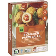 Woolworths Chicken Parmi Balls 8 Pack