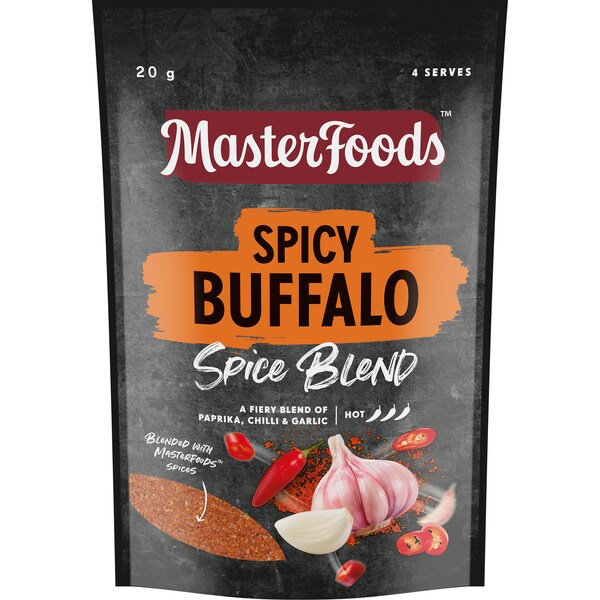 MasterFoods Spicy Buffalo Spice Blend 20g
