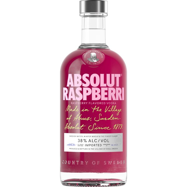 Absolut Vodka Raspberri 700mL
