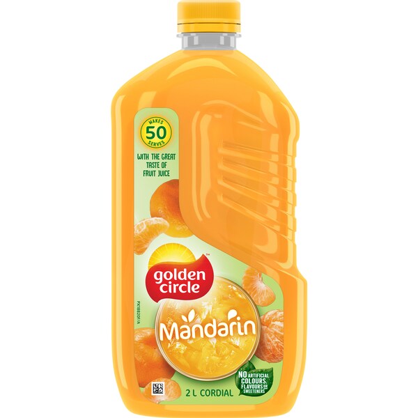 Golden Circle Cordial Mandarin Flavoured 2L