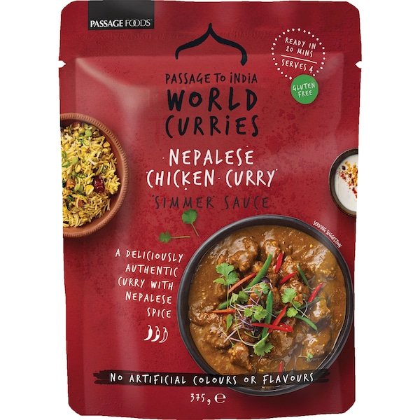 Passage To India Nepalese Chicken Curry Simmer Sauce 375g