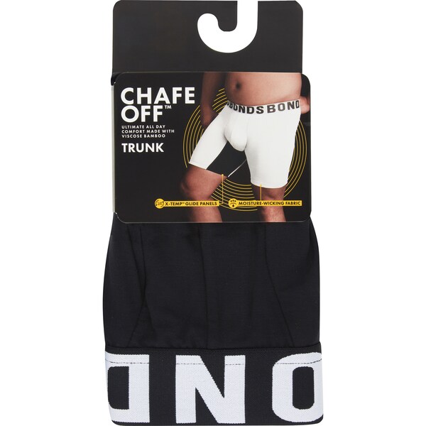 Bonds Mens Chafe Off Trunks Extra Extra Large Assorted each