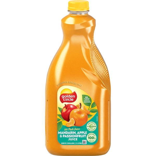 Golden Circle Madarin, Apple & Passionfruit Juice 2L
