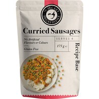 The Secret Ingredient Curried Sausages Recipe Base