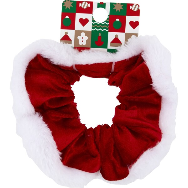 Christmas Santa Scrunchie each
