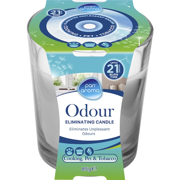 Pan Aroma Odour Eliminating Candle 85g