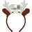 Christmas Felt Reindeer Floral Headband each