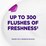 Harpic Hygenic & Fresh Sticker Adhesive Toilet Block Lily 2 pack