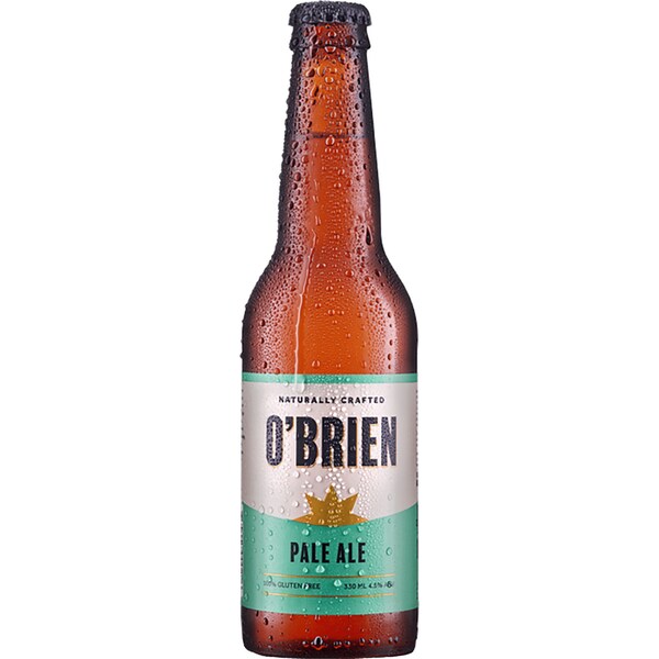 O'Brien Pale Ale Gluten Free Bottle 330ml