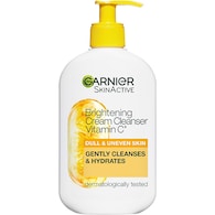 Garnier Skin Active Brightening Cream Cleanser Vitamin C