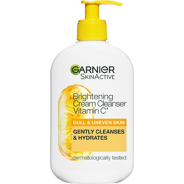 Garnier Skin Active Brightening Cream Cleanser Vitamin C 250mL