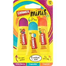Carmex 3 pack