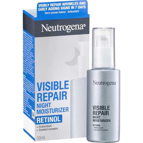 Neutrogena Visible Repair Retinol Night Moisturizer 30mL