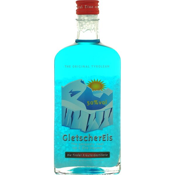 Gletscher-Eis Glacier Ice Schnapps 500mL