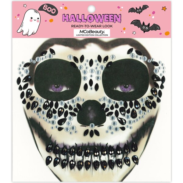 MCoBeauty Ready To Wear Look Skeleton Face Gems Kit each