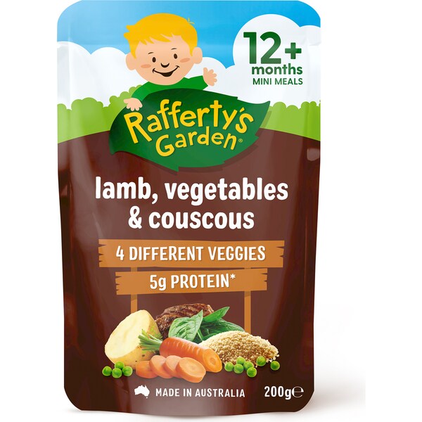 Rafferty's Garden Lamb Vegetables & Couscous 200g