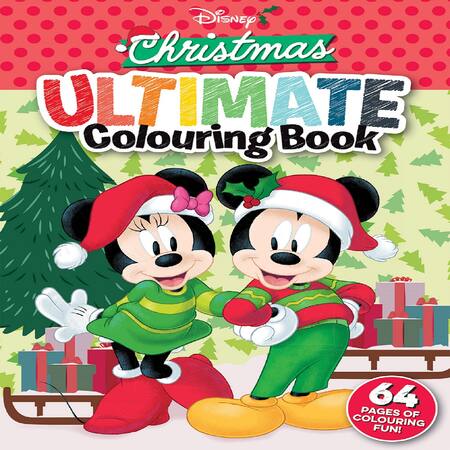 Get Disney Christmas Ultimate Colouring Book each delivered to your ...