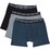 Bonds Mens Cotton Stretch Trunks Size Medium Assorted 3 pack