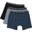 Bonds Mens Cotton Stretch Trunks Size Medium Assorted 3 pack