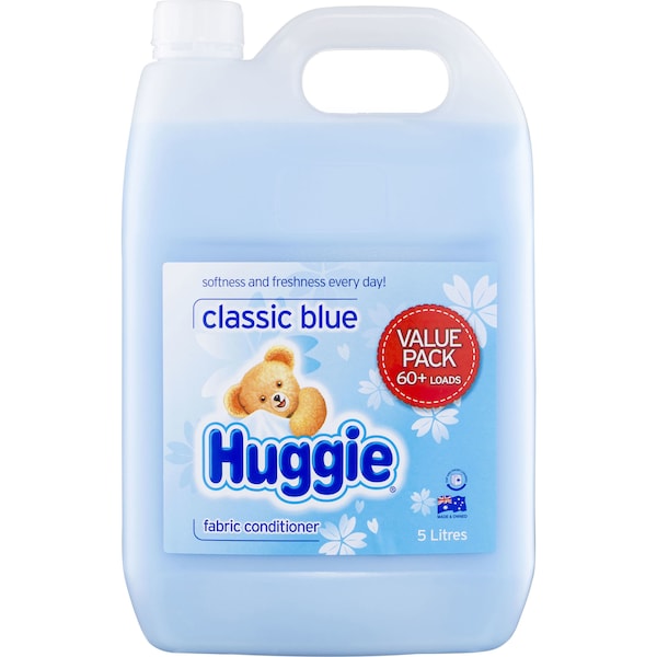 Huggie Fabric Conditioner Classic Blue 5L