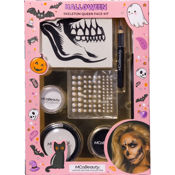 MCoBeauty Face Makeup Kit Skeleton each