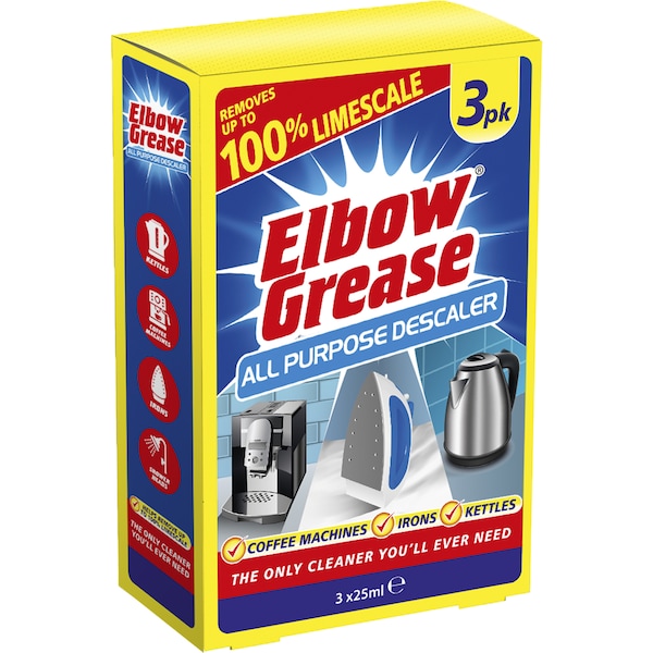 Elbow Grease All Purpose Descaler 25mL x 3 pack