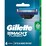 Gillette Mach3 Turbo 3D Razor Blades 4 pack
