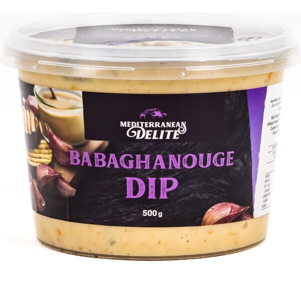 Mediterranean Delite Baba Ganoush Dip 500g