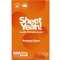 Sheet Yeah Laundry Detergent Sheets Summer Daze