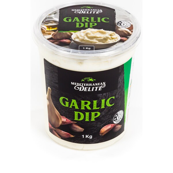 Mediterranean Delite Garlic Dip 1kg