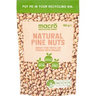 Macro Natural Pine Nuts
