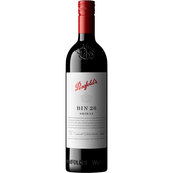Penfolds Bin 28 Shiraz 2022 750mL