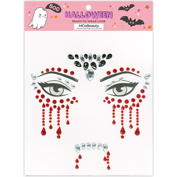 MCoBeauty Ready To Wear Look Vampire Queen Face Gems Kit each