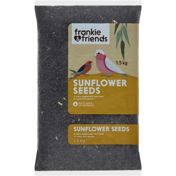 Frankie & Friends Bird Seed Sunflower Seeds 1.5Kg