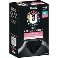 U by Kotex Thinx Period Undies Teen Size Y10-12